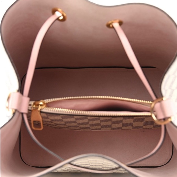 Sold / Louis Vuitton NeoNoe MM Azure / Rose - Picture 4 of 12